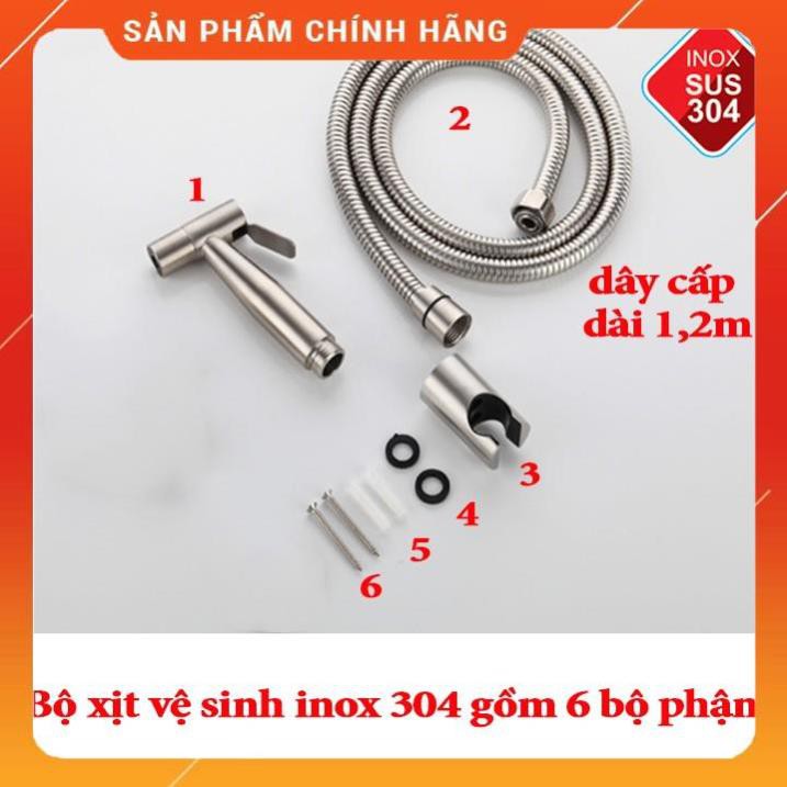 [LOẠI 1] VÒI XỊT VỆ SINH INOX 304 SIÊU MẠNH - FULL VIDEO vòi xịt vệ sinh inox 304 cao cấp bền với mọi môi trường VX01