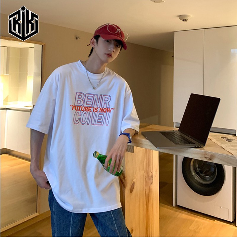 Áo thun tay lỡ  nam nữ Unisex, áo phông form rộng oversize ATL147 | BigBuy360 - bigbuy360.vn