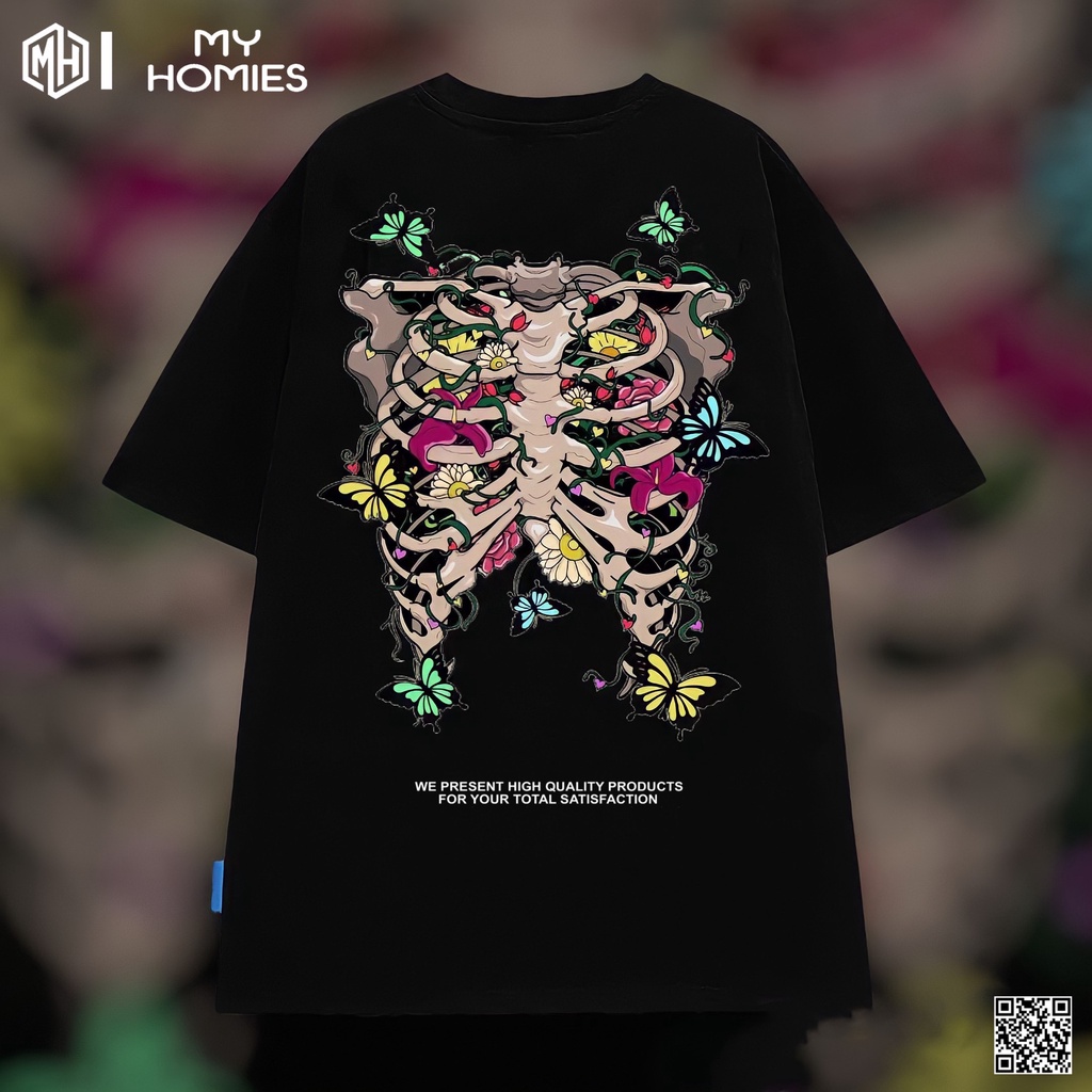 Áo thun BIG SIZE cho nam nữ, áo thun cotton dày dặn, từ 50 - 120kg Inside Out - MH Store