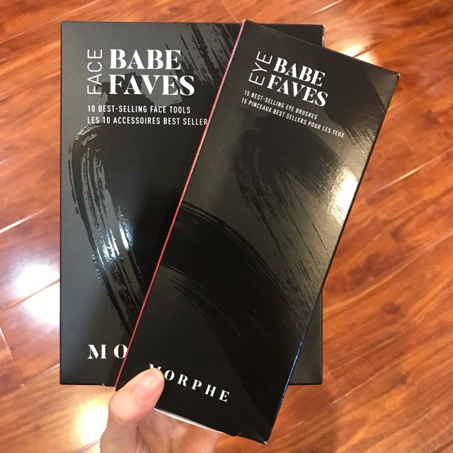 [Trả order] Bộ cọ Morphe babe faves face eye