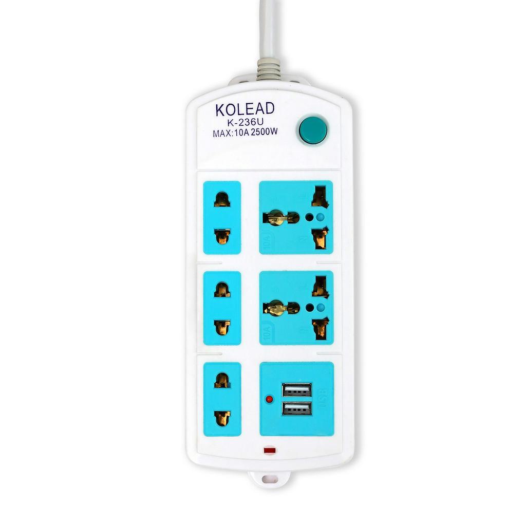 Ổ cắm điện KOLEAD có cổng USB K-236U