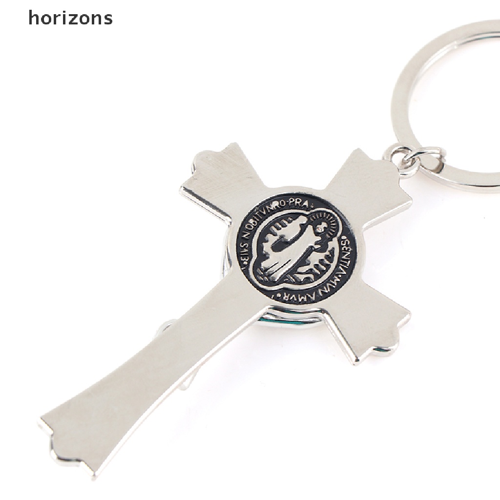 [horizons] Móc Khóa Hình Thánh Giá / Chúa Jesus Thời Trang Phụ Kiện Trang Sức (h)