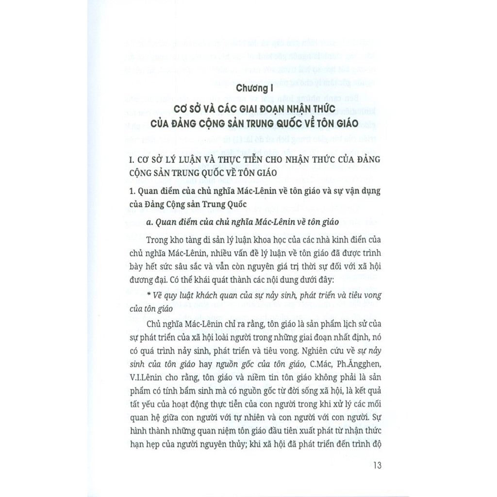 Sách - Tiến Trình Nhận Thức Của Đảng Cộng Sản Trung Quốc Về Tôn Giáo Từ Năm 1949 Đến Nay (Sách Chuyên Khảo) | BigBuy360 - bigbuy360.vn