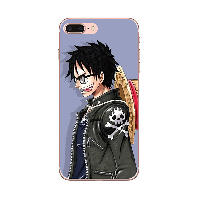 Fashion One Piece Cartoon Case For Iphone 7S 7 Plus iPHONE 8 Plus Luffy Roronoa Zoro Soft Shell | BigBuy360 - bigbuy360.vn
