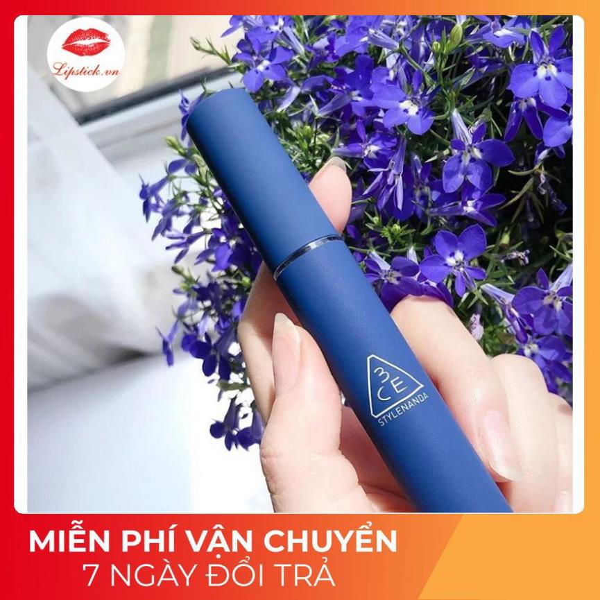 Son 3CE Vỏ Xanh ⚡️𝐅𝐑𝐄𝐄 𝐒𝐇𝐈𝐏⚡️ Son 3CE Chất Đẹp Son Lì !