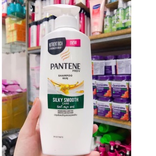 ☘️☘️☘️ Dầu gội PANTENE Silky Smooth Care Thái Lan-450ml mẫu mới ( mềm mượt & óng ả)