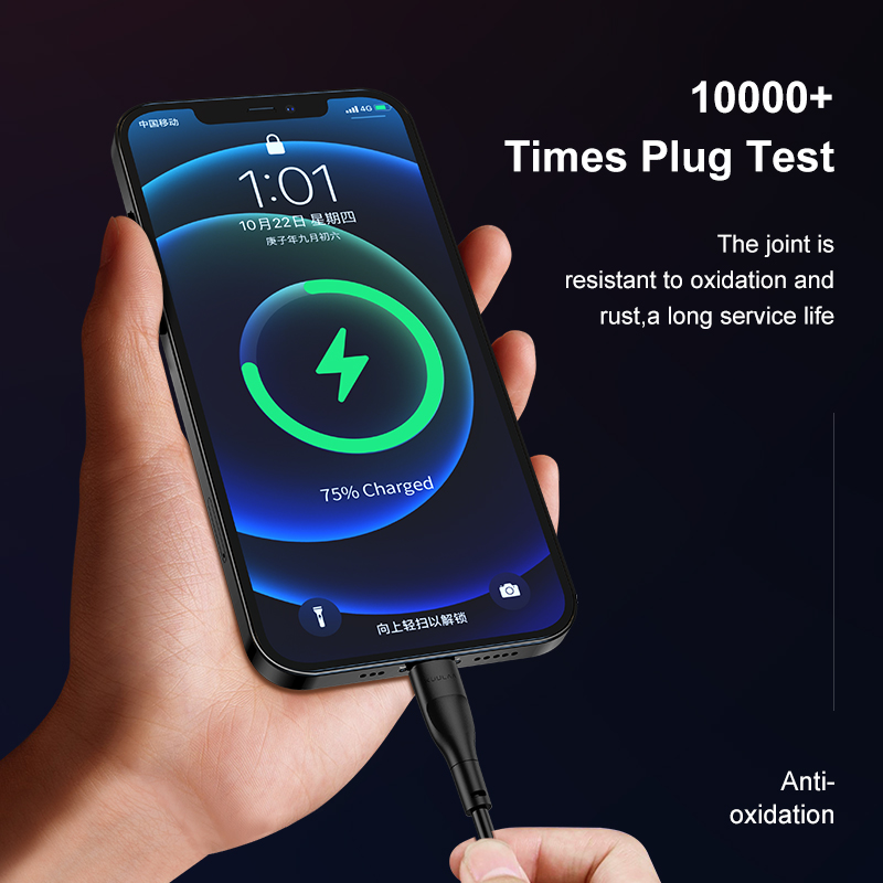 Cáp Lightning KUULAA Sạc Nhanh Hỗ Trợ Truyền Dữ Liệu Qua Iphone Apple