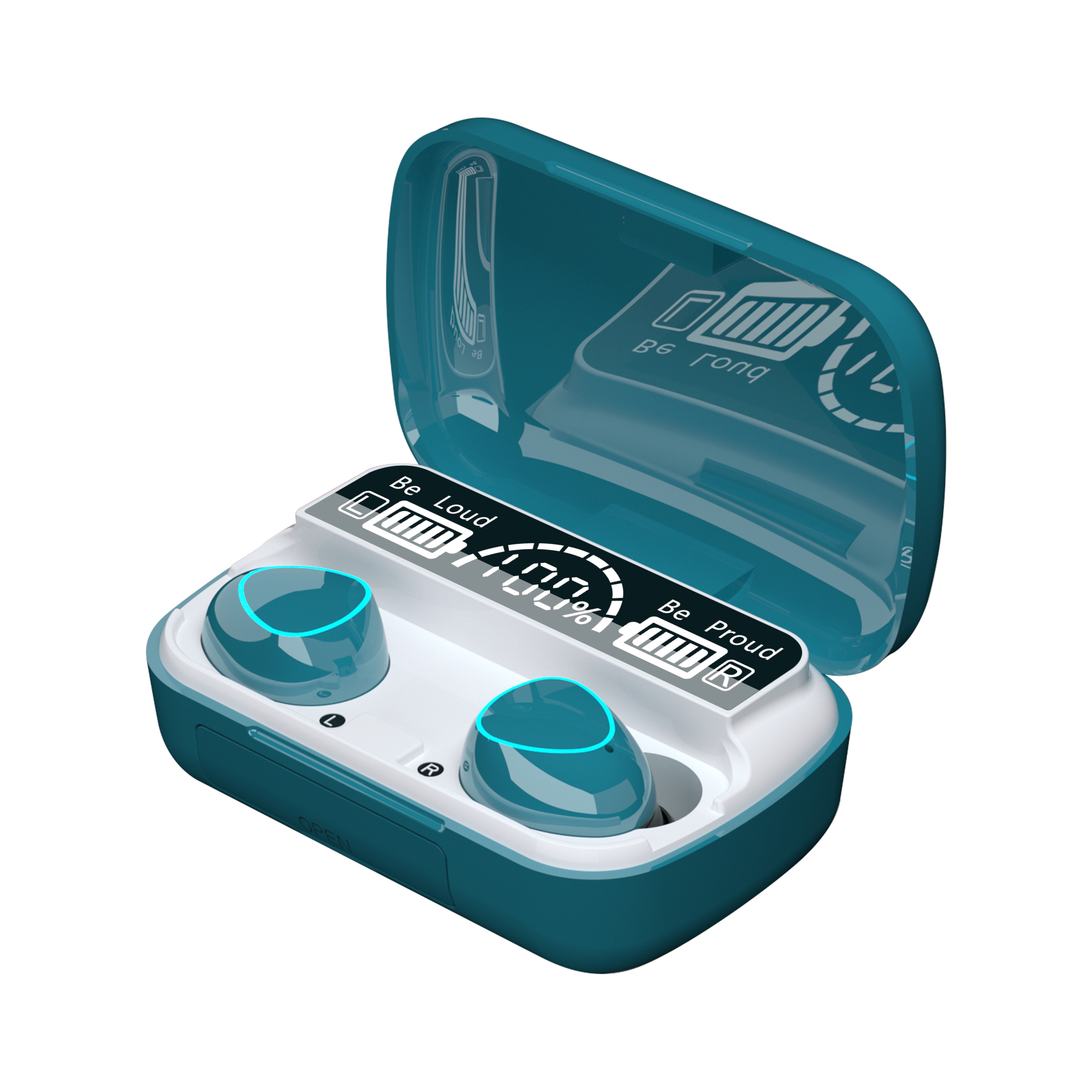 Tai Nghe TWS Vitog M10 3500mah Kết Nối Bluetooth Không Dây Âm Thanh Nổi Điều Khiển Cảm Ứng Không Thấm Nước Màn Hình LED | BigBuy360 - bigbuy360.vn