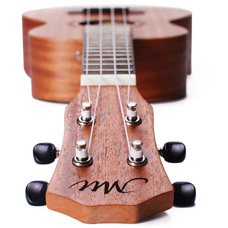 Đàn Ukulele gỗ XOAN ĐÀO ÂM THANH CHUẨN concert  - tặng phụ kiện JD121