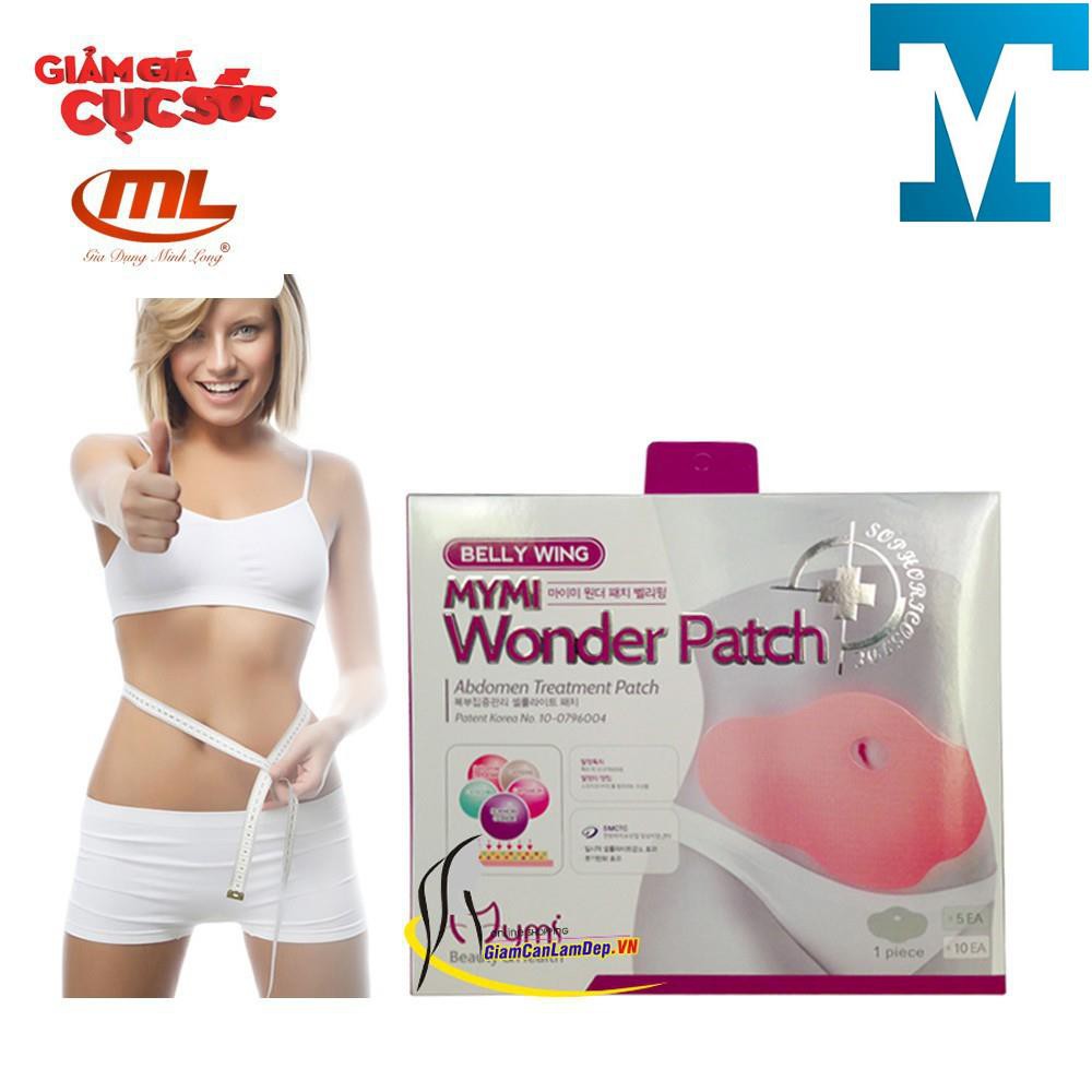 Hộp 5 Miếng Dán Tan Mỡ Bụng Mymi Wonder Patch Hàn quốc