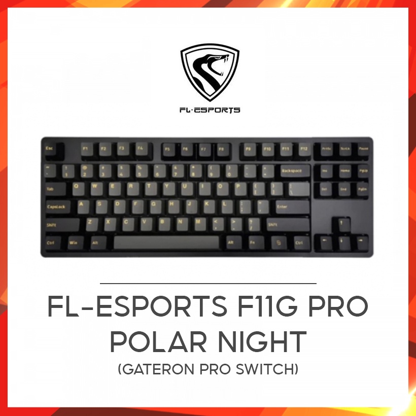 [Mã ELHAMS5 giảm 6% đơn 300K] Bàn Phím Cơ F11G Pro Hàng Chính Hãng (Gateron Pro Switch)