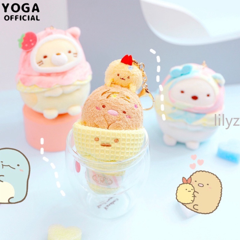 Móc Khóa Mềm Hình Nhân Vật Sumikko Gurashi Đáng Yêu - Hàng mới về