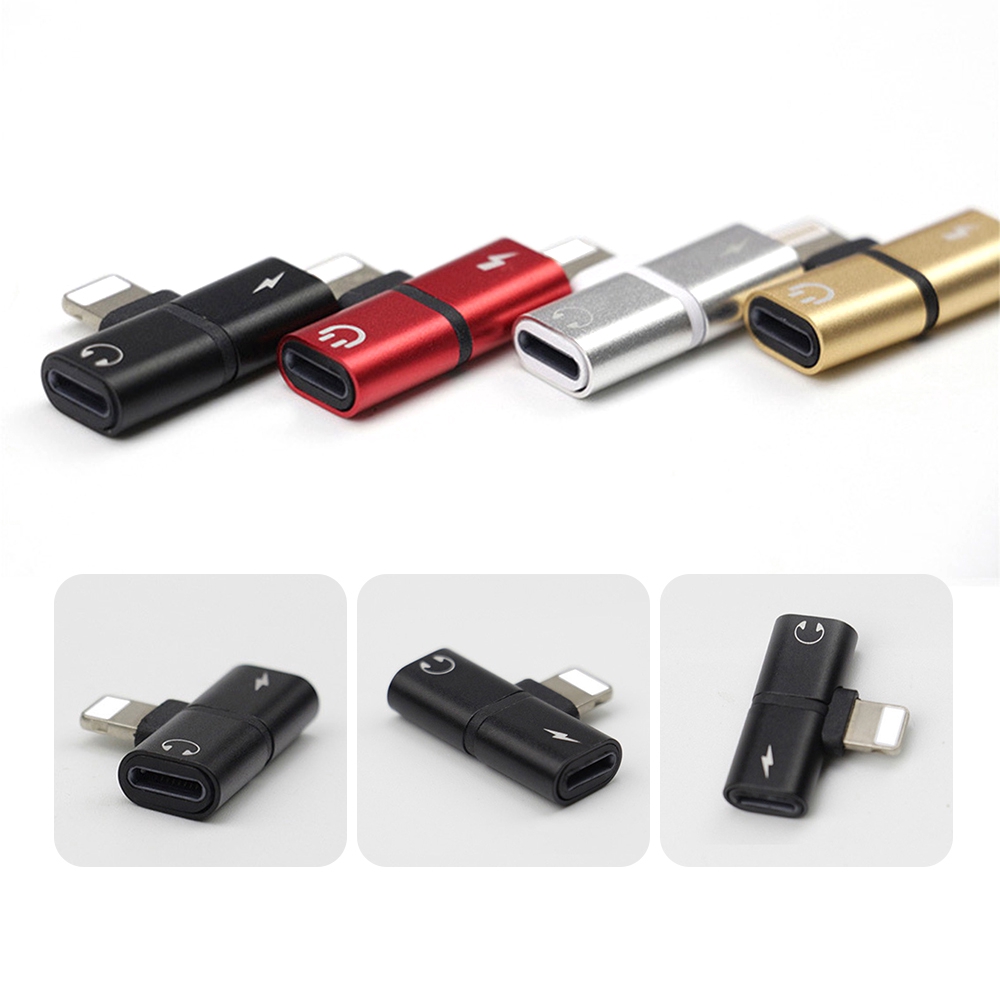 Đầu chuyển đổi chia âm thanh cổng lightning 2 trong 1 tiện dụng cho Iphone