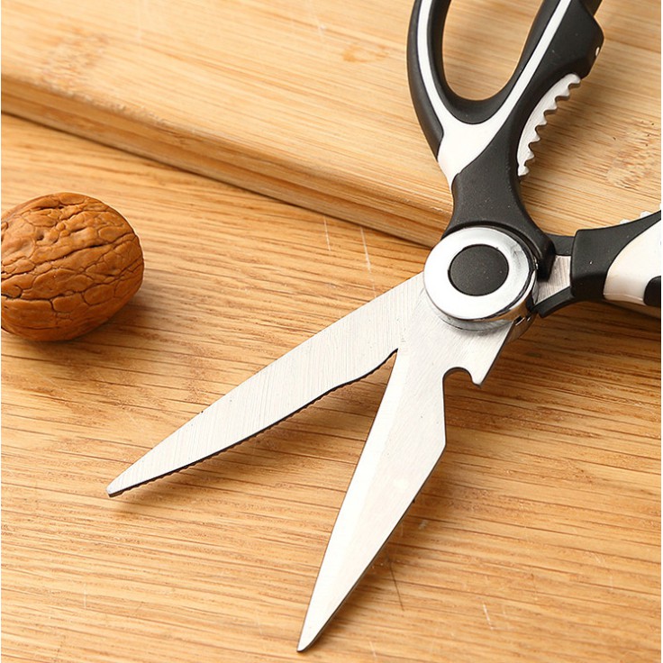 Kéo Nhà Bếp Màu Đen Có Nắp Đậy, Cắt Siêu Sắc