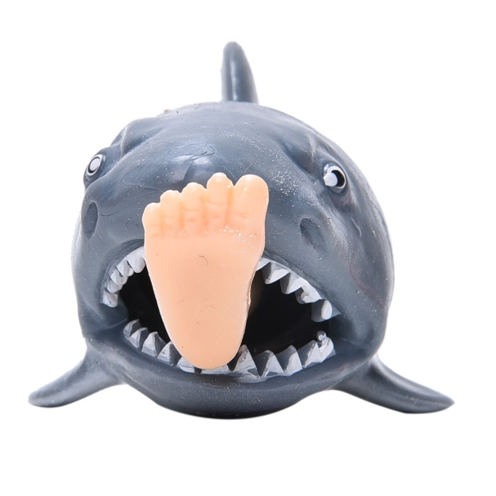 Cá Mập Gặm Chân ( Hungry Shark ) - Squeezable Toys - 1 pcs