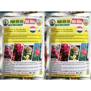 Phân bón cho hoa hồng NPK 10-20-5 - gói 24 viên - Chuyên dùng cho các loại hoa hồng
