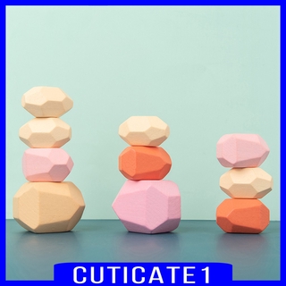 [CUTICATE1] Childrens’ Toy Stacking Stones Building Blocks Baby Toys Learning & Education