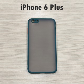 Ốp lưng nhám viền cao su bảo vệ camera iPhone 6 Plus
