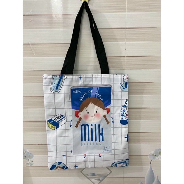 Túi tote vải in hình