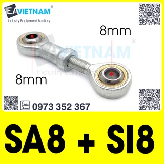 Vòng bi mắt trâu 8mm sa +si đường kính 8mm