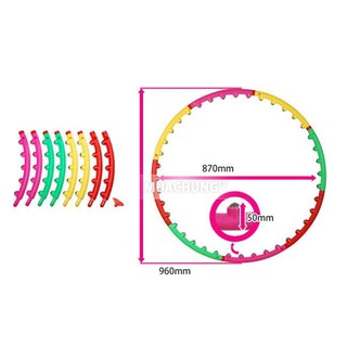 Vòng lắc eo massage Hula Hoop cao cấp