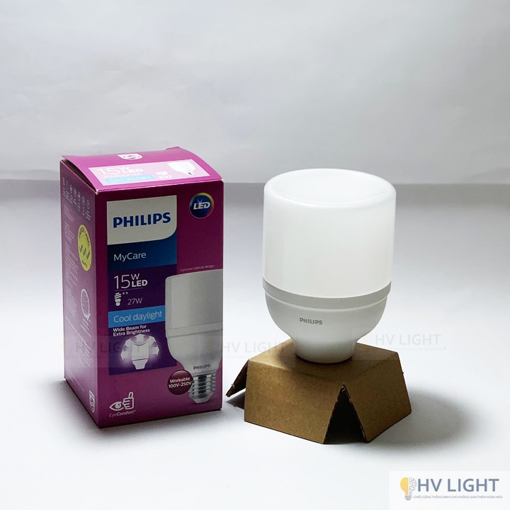 Bóng đèn PHILIPS LEDBright E27 230V -  - Thay thế hoàn hảo cho bóng đèn Compact