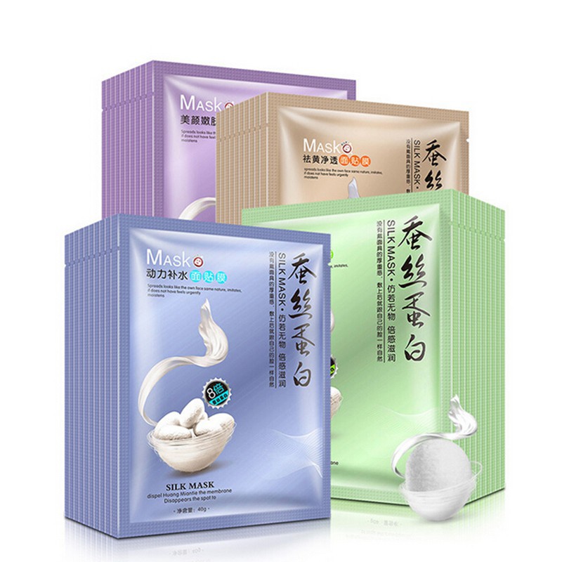 Mặt Nạ Lụa Tơ Tằm One Spring Silk Mask Nội Địa Trung Các Dòng (miếng lẻ)