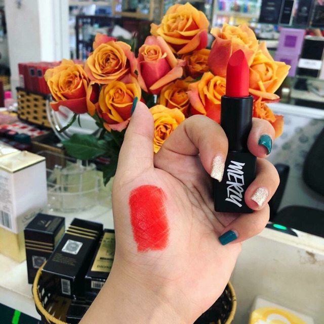 🌷SON THỎI MERZY LIPSTICK #L10 #Cam Đỏ (HÀN QUỐC)