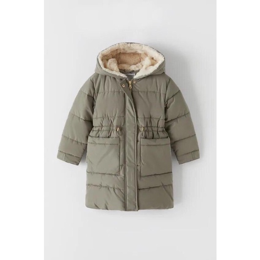 Áo Parka dáng dài bé gái