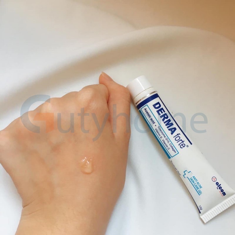 Kem bôi mụn thâm Derma Forte Gel 15g - Gel Giảm Mụn Trứng Cá, Ngừa Thâm, Mờ Sẹo, Dưỡng trắng Da - Guty | BigBuy360 - bigbuy360.vn