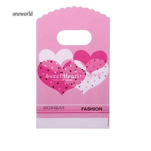 Set 50 Túi Đựng Trang Sức In Hình Hoạt Hình Dễ Thương