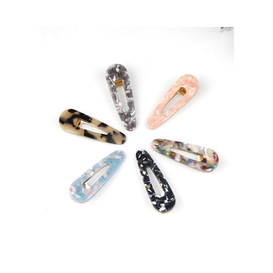 Kẹp tóc hình giọt nước kiểu Hà Quốc KAH59