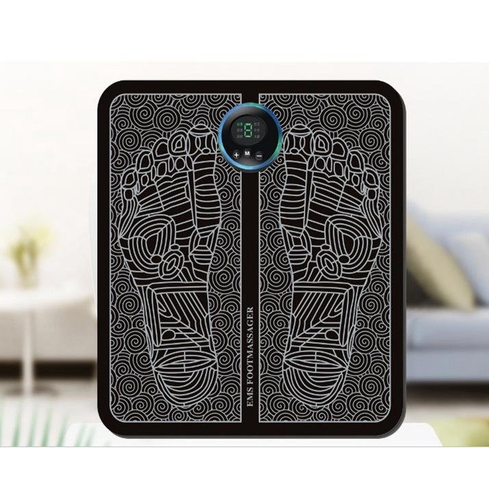 Máy massage bàn chân bằng điện giúp lưu thông máu và thư giãn cơ thể hiệu quả, đệm massage chân giảm mệt mỏi nhanh chóng