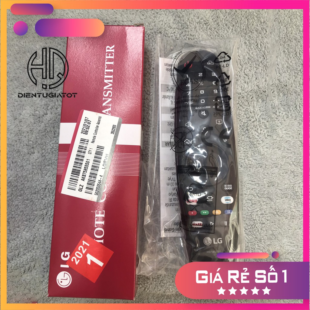 CHÍNH HÃNGREMOTE  LG MAGIC AN-MR20GA CHO CÁC DÒNG TIVI LG 2020BH 3 THÁNGMỚI 2021