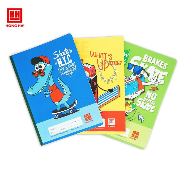 Sét 10 quyển vở 5 ô ly HỒNG HÀ  mã 0519
