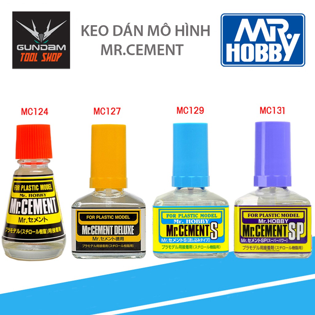 KEO DÁN MÔ HÌNH MR.HOPPY MR.CEMENT