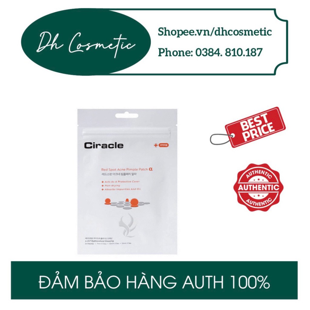 Miếng dán mụn Ciracle Red Spot Acne Pimple Patch