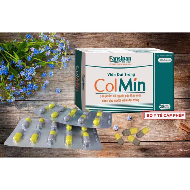 Viên Đại Tràng Colmin - Hỗ Trợ Viêm Đại Tràng & Đại Tràng Co Thắt
