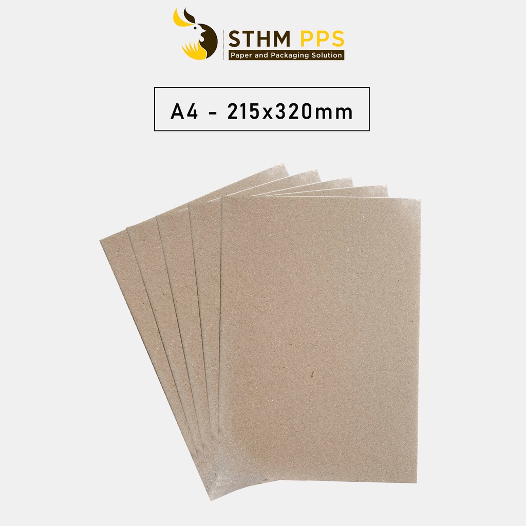 10 tờ carton lạnh làm bìa sổ tay 2 lớp (tương đương 1.2mm) STHM PPS