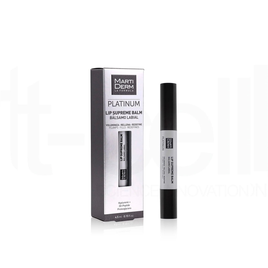 Son Dưỡng MartiDerm Platinum Lip Supreme Balm Làm Mềm, Căng Mọng Môi 4.5ml