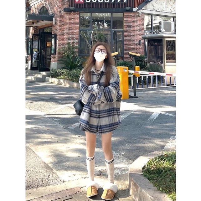 Khoác sơ mi lông LiLi ROOM