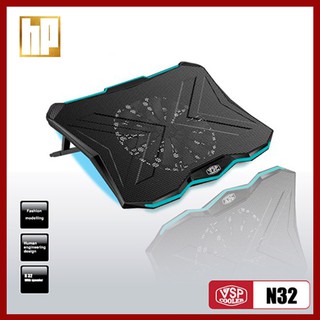 Đế tản nhiệt laptop máy tính vsp cooler n32 led - quạt fan tản nhiệt laptop máy tính
