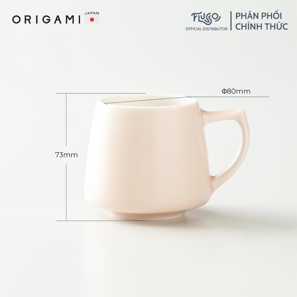 [ORIGAMI JAPAN] Cốc sứ ORIGAMI - Origami Aroma Cup