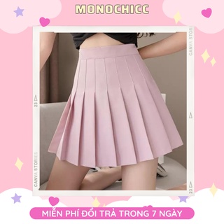 Chân Váy xếp ly HỒNG PASTEL