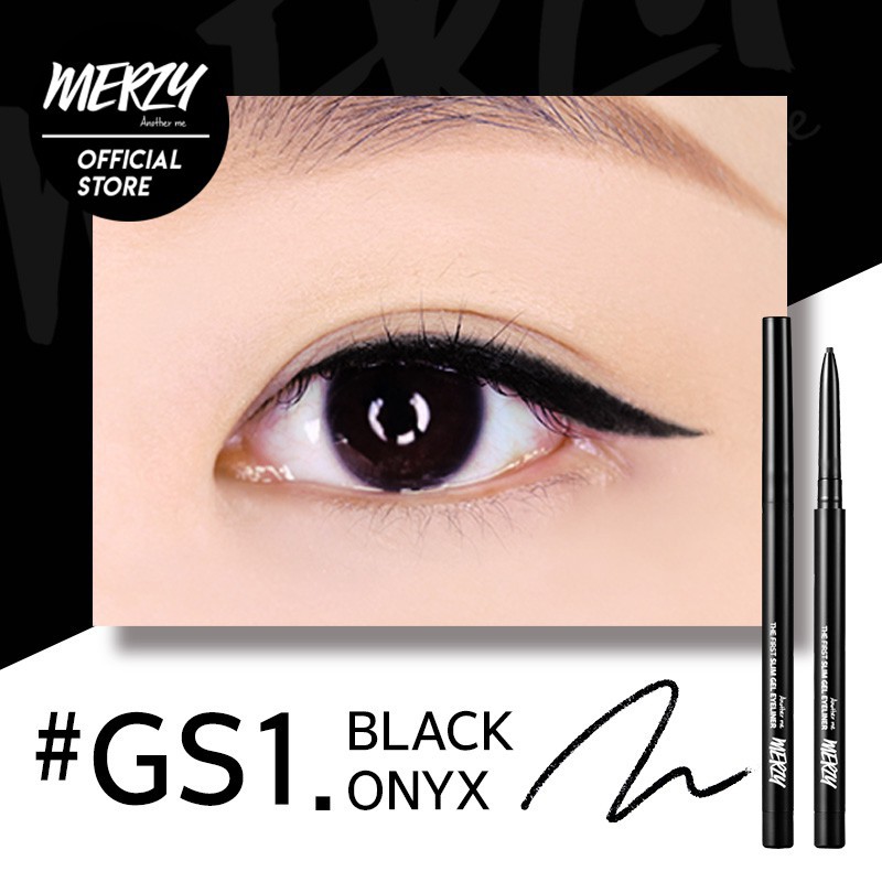 Chì Kẻ Mắt Siêu Mảnh Chống Trôi, Siêu bền, Siêu Lỳ Merzy The First Gel Eyeliner