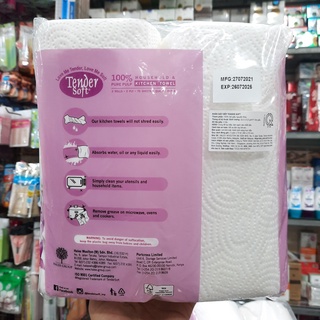 KHĂN GIẤY BẾP TENDER SOFT 2 CUỘN 2 LỚP