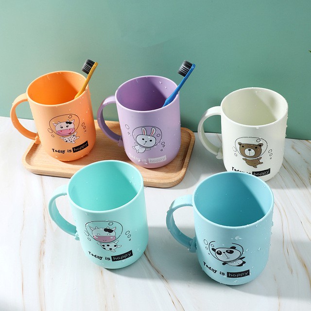 Cốc uống nước khử mùi phủ lớp chống bám bẩn Ag+Chịu nhiệt gọn nhẹ chống rơi vỡ, Hoạt hình dễ thương. | BigBuy360 - bigbuy360.vn