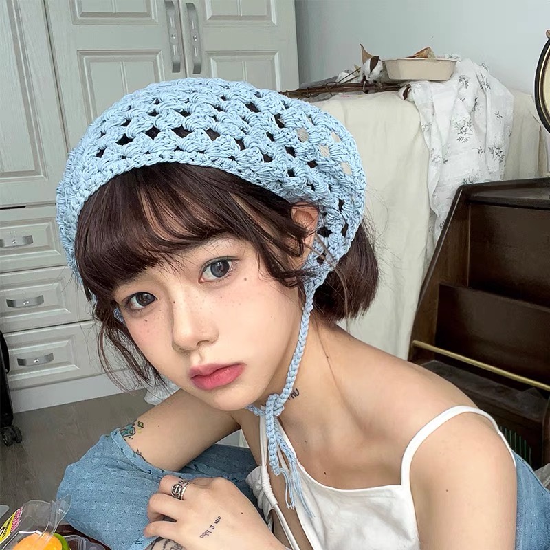 Băng đô MG STUDIO đan dệt kim móc tay