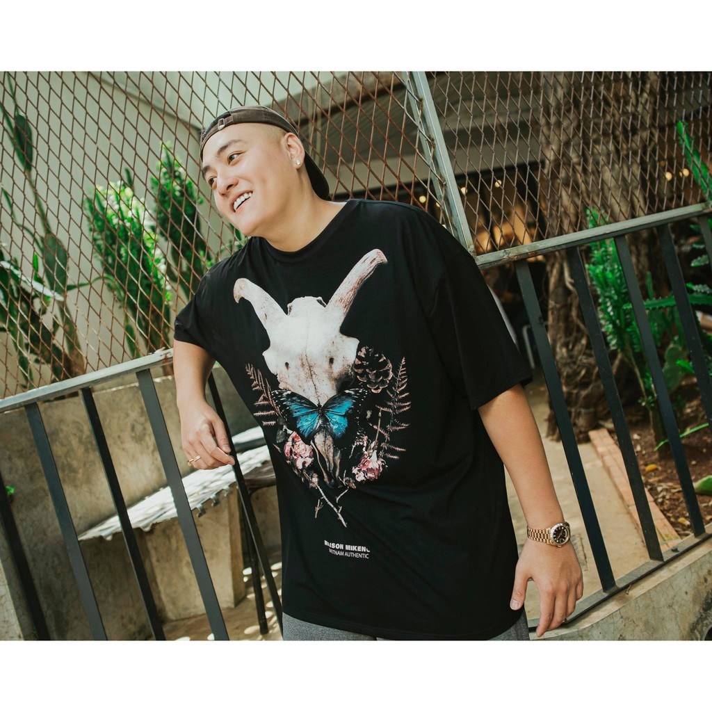 Áo phông cổ tròn unisex MIKENCO Illusion 2