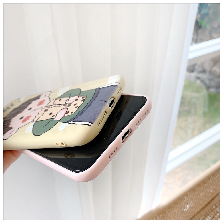 Ốp lưng iphone Trà sữa độc đáo sóng 5/5s/6/6s/6plus/6splus/7/8/7plus/8plus/x/xs/xs max/11/11promax - Awifi Case G1-6 | BigBuy360 - bigbuy360.vn